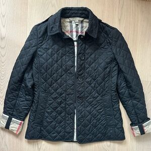 classic quilted burberry jacket